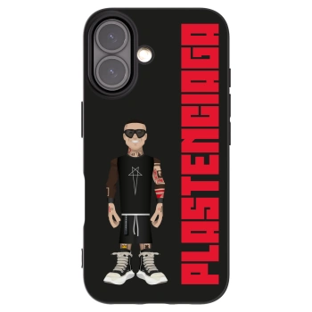 Picasee silikonski črni ovitek za Apple iPhone 16 - Tomáš Rajchl