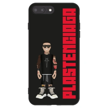 Picasee silikonski črni ovitek za Apple iPhone 8 Plus - Tomáš Rajchl