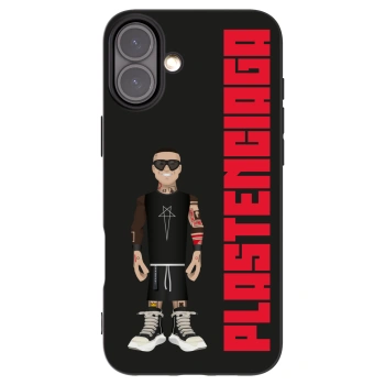 Picasee silikonski črni ovitek za Apple iPhone 16 Plus - Tomáš Rajchl