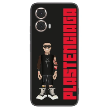 Picasee silikonski črni ovitek za Motorola Moto G85 - Tomáš Rajchl