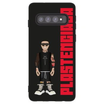 Picasee silikonski črni ovitek za Samsung Galaxy S10 G973 - Tomáš Rajchl