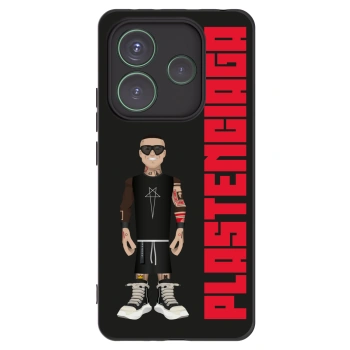 Picasee silikonski črni ovitek za Xiaomi Redmi Note 14 5G - Tomáš Rajchl