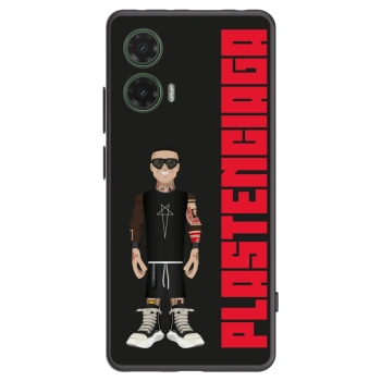 Picasee silikonski črni ovitek za Motorola Moto G35 5G - Tomáš Rajchl
