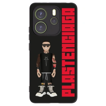 Picasee silikonski črni ovitek za Xiaomi Redmi Note 14 4G - Tomáš Rajchl
