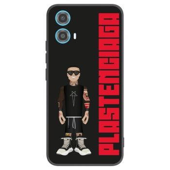 Picasee silikonski črni ovitek za Motorola Moto G34 5G - Tomáš Rajchl