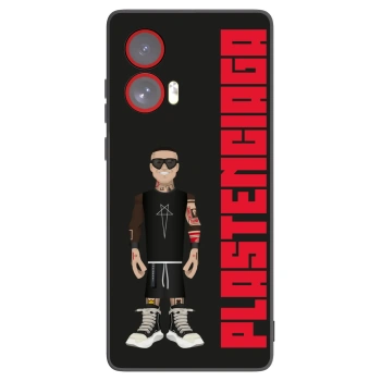 Picasee silikonski črni ovitek za Motorola Edge 50 Fusion - Tomáš Rajchl