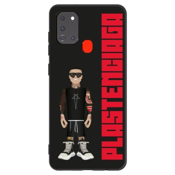 Picasee silikonski črni ovitek za Samsung Galaxy A21s - Tomáš Rajchl