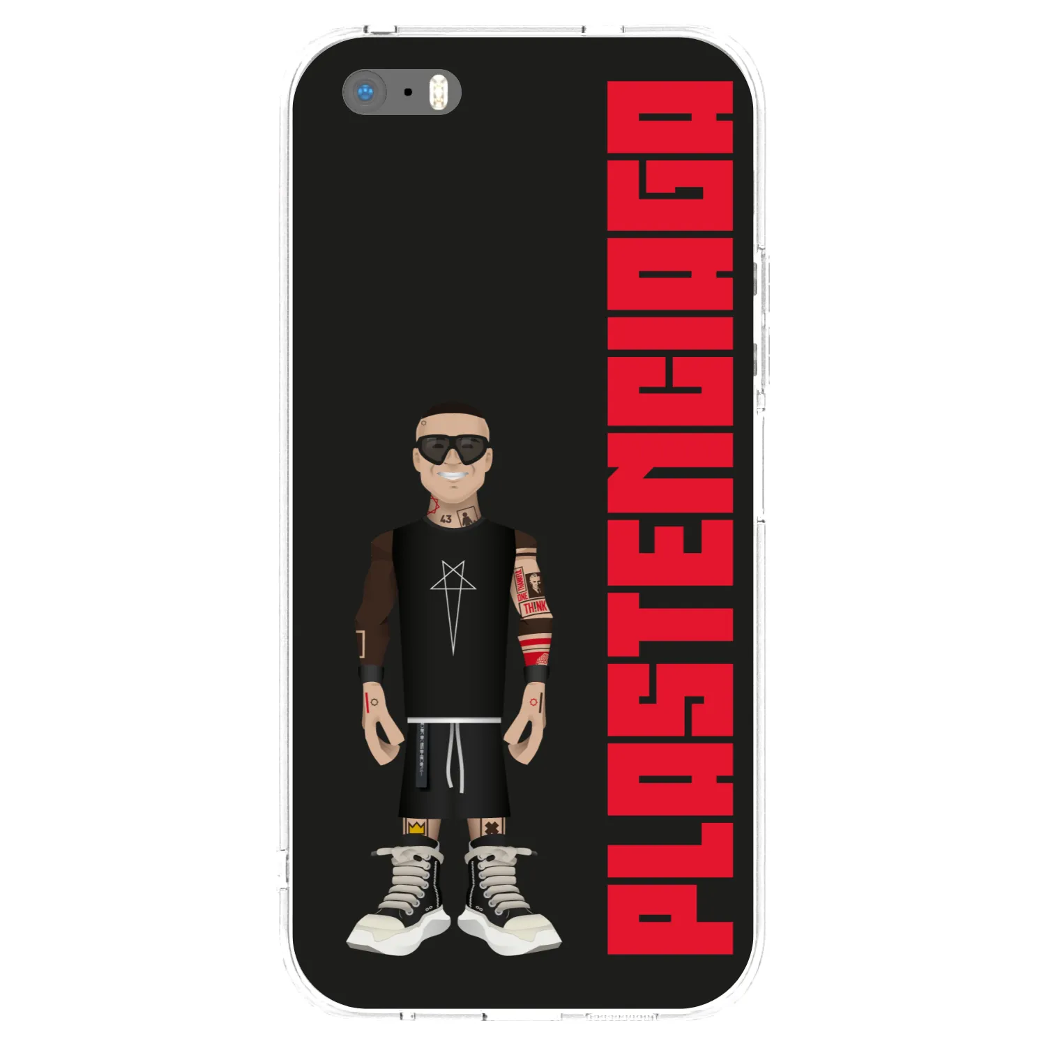 Picasee silikonski prozorni ovitek za Apple iPhone 5/5S/SE - Tomáš Rajchl