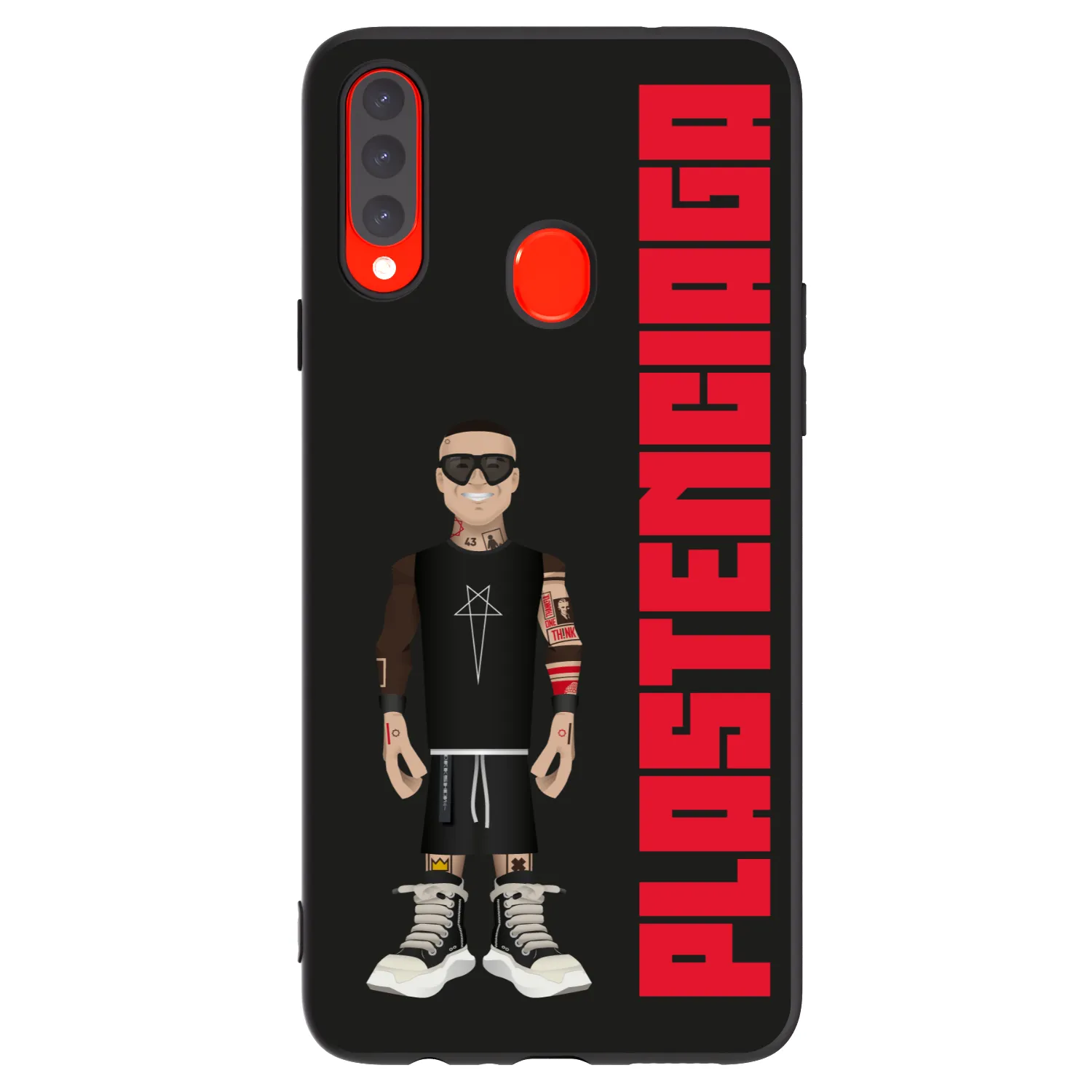 Picasee silikonski črni ovitek za Samsung Galaxy A20s - Tomáš Rajchl