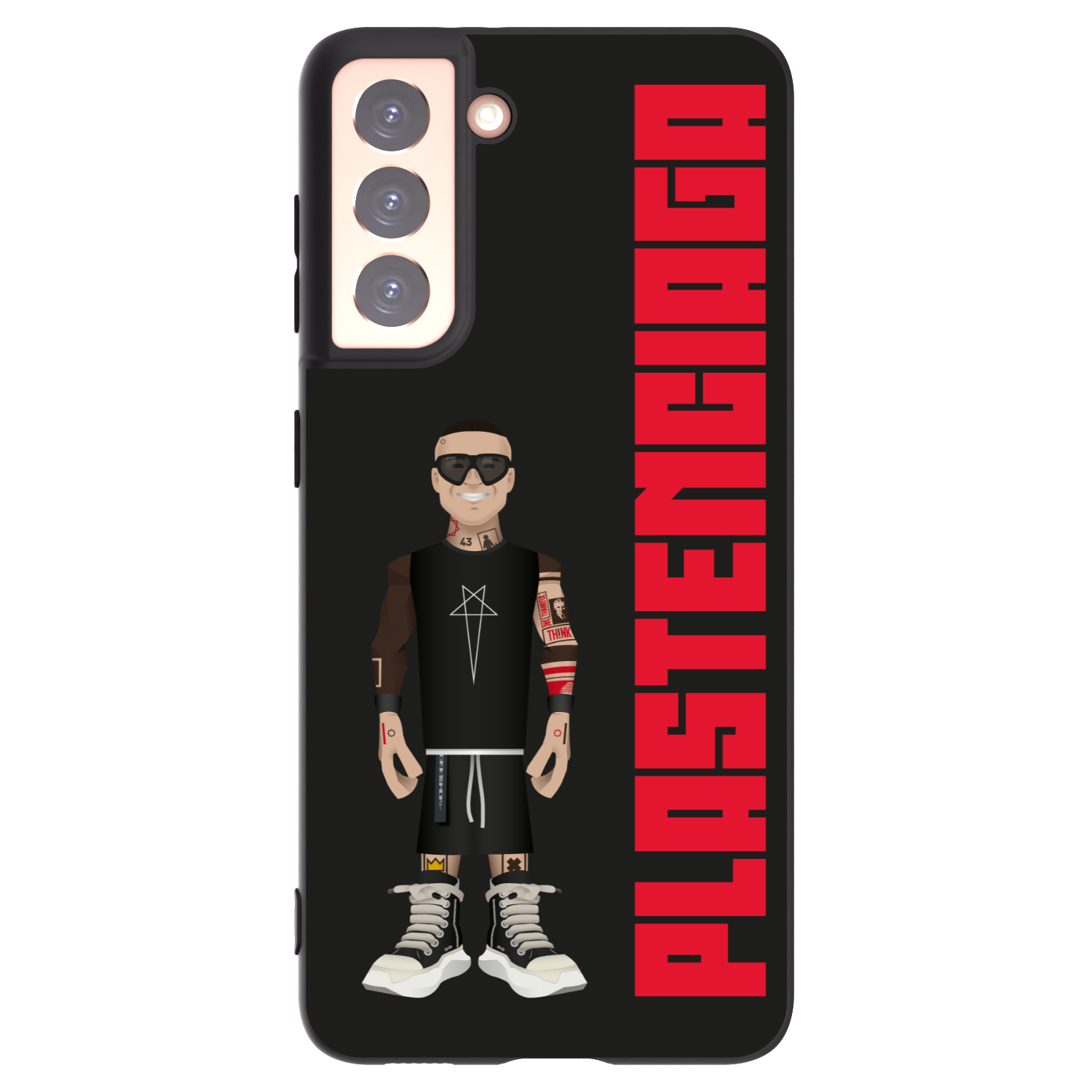 Picasee silikonski črni ovitek za Samsung Galaxy S21 5G G991B - Tomáš Rajchl