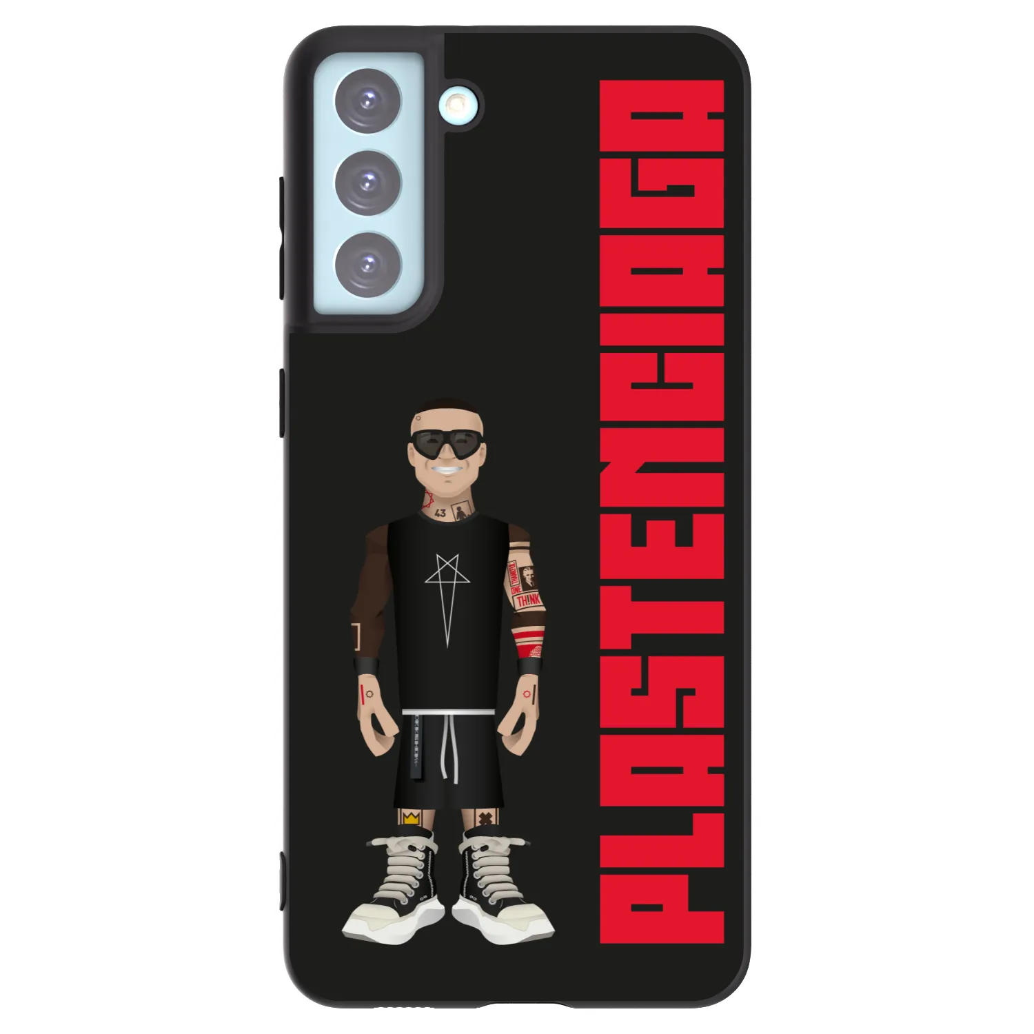 Picasee silikonski črni ovitek za Samsung Galaxy S21+ 5G G996F - Tomáš Rajchl