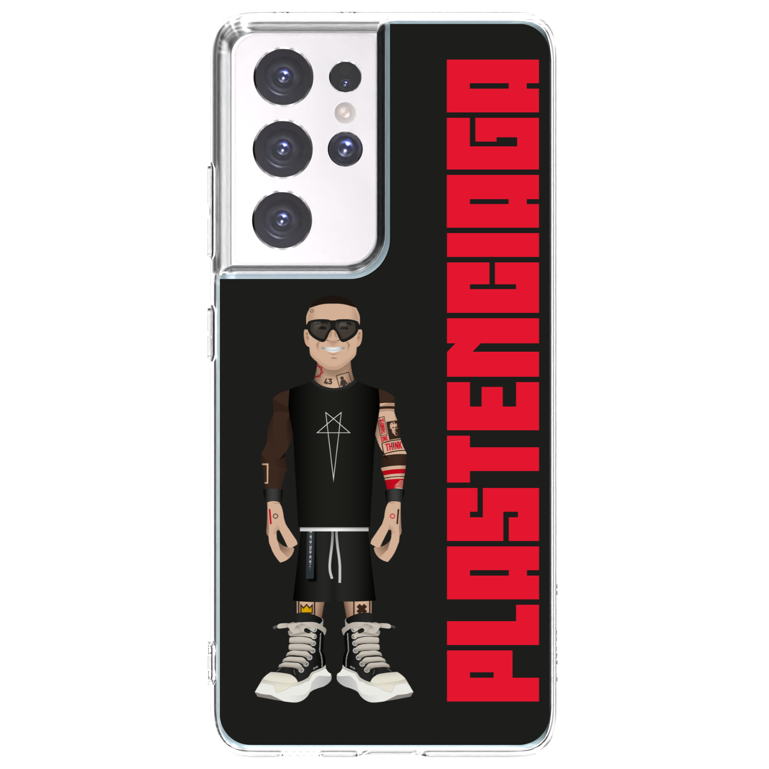 Picasee silikonski prozorni ovitek za Samsung Galaxy S21 Ultra 5G G998B - Tomáš Rajchl