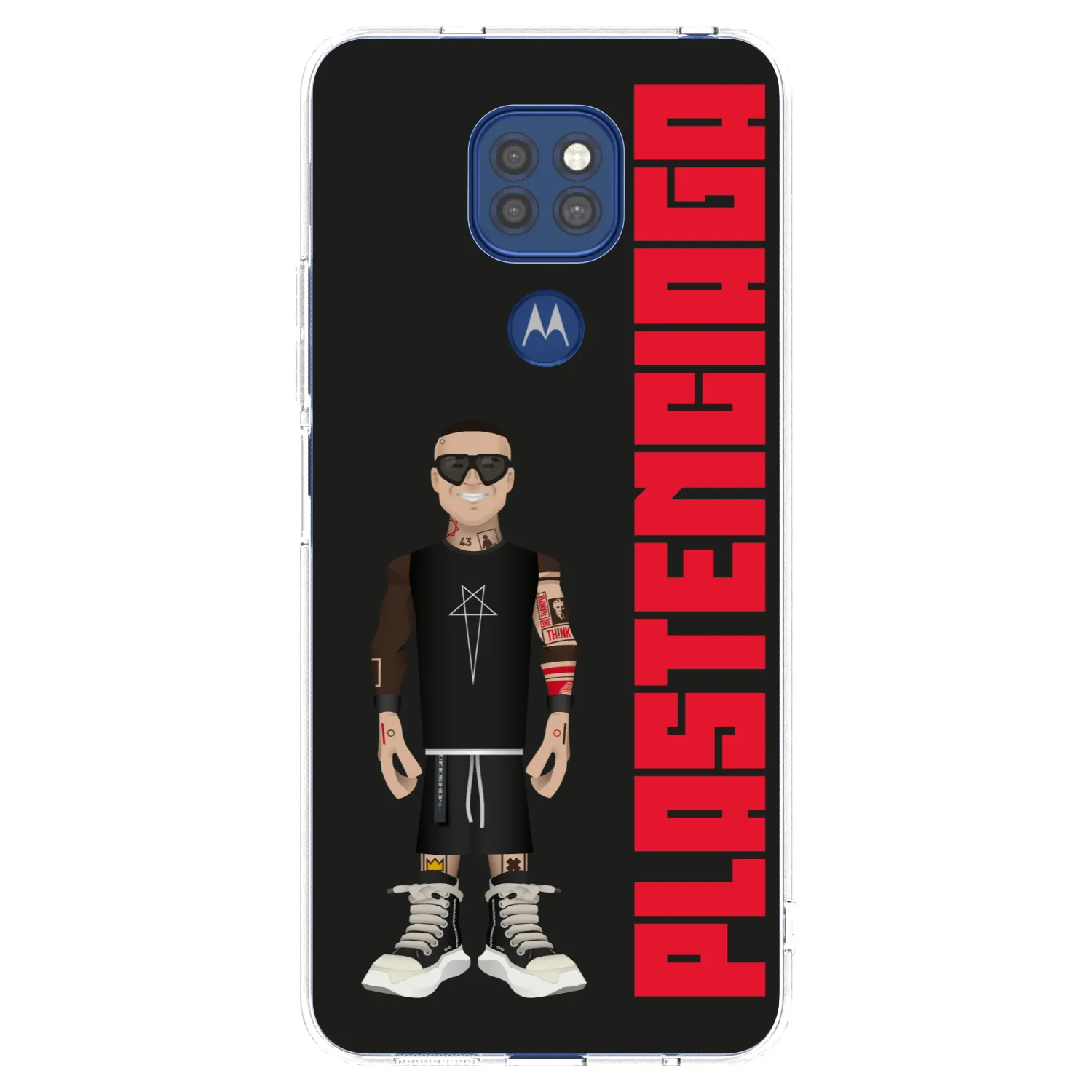Picasee silikonski prozorni ovitek za Motorola Moto G9 Play - Tomáš Rajchl