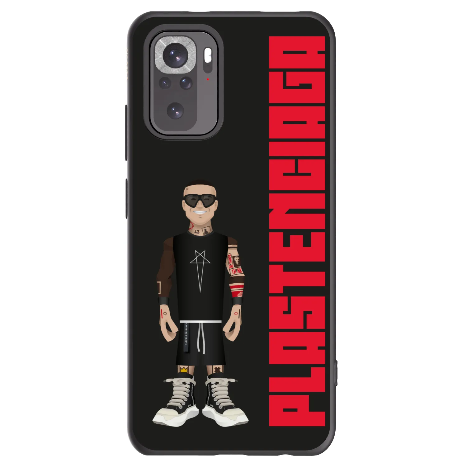 Picasee silikonski črni ovitek za Xiaomi Redmi Note 10S - Tomáš Rajchl