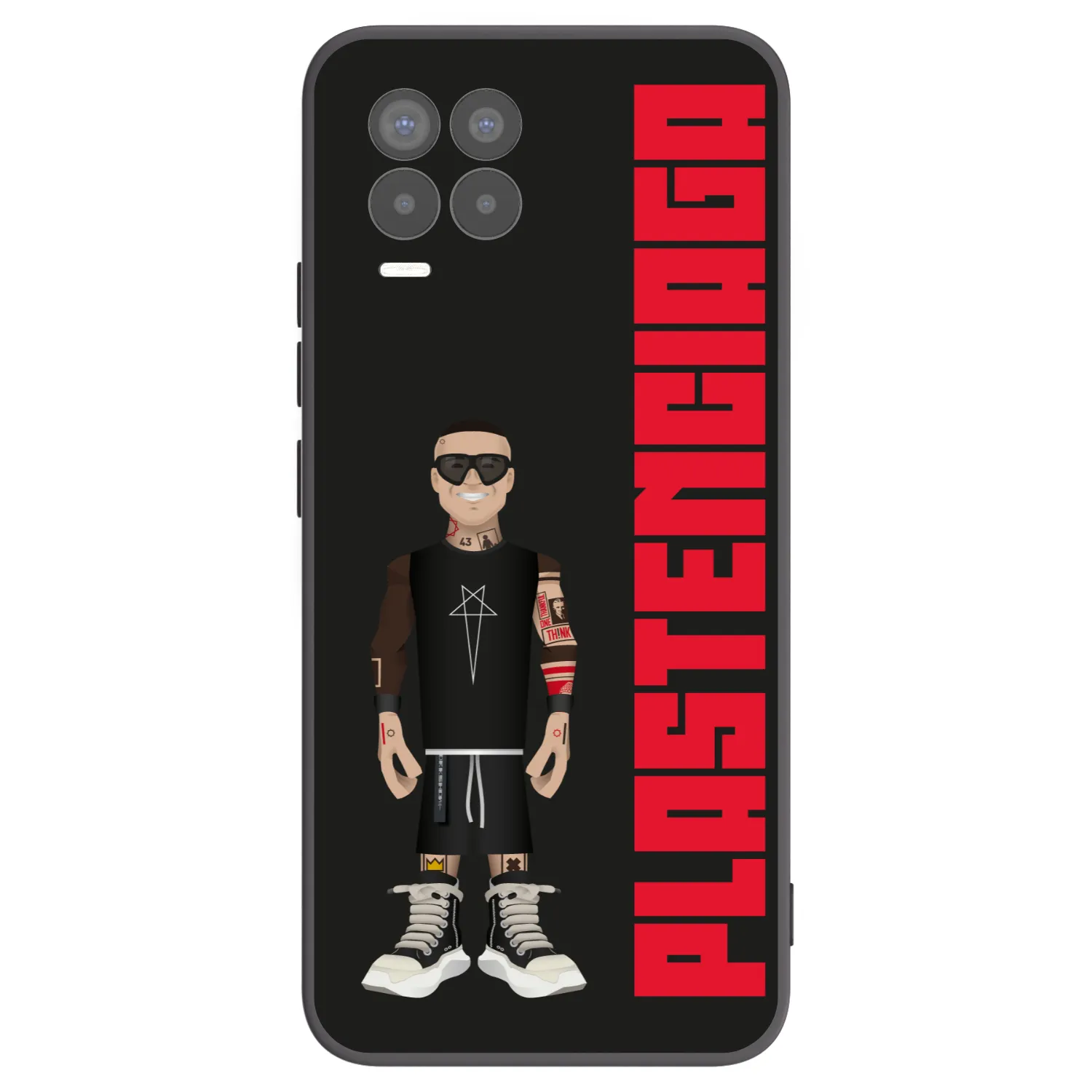 Picasee silikonski črni ovitek za Realme 8 4G - Tomáš Rajchl