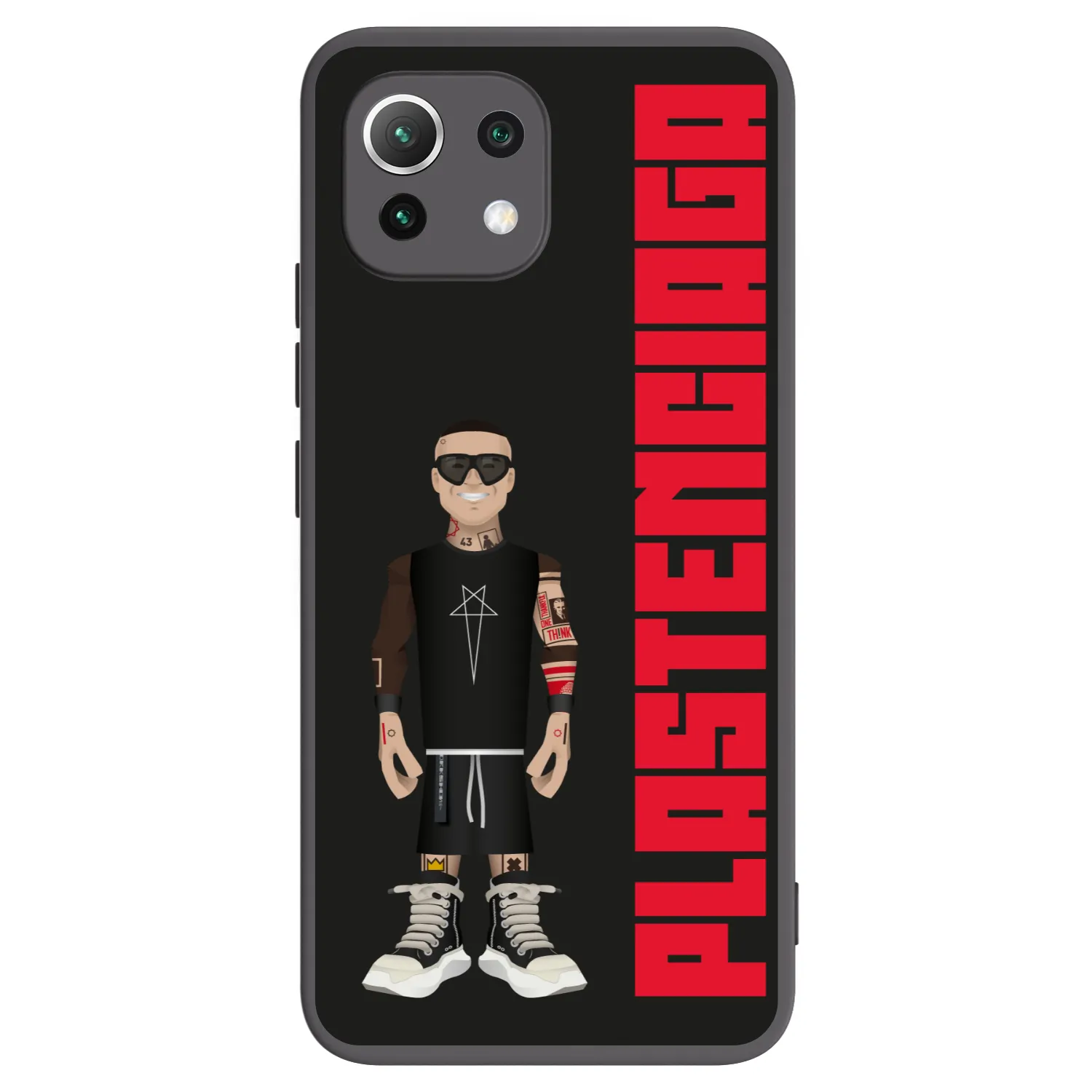 Picasee silikonski črni ovitek za Xiaomi 11 Lite 5G NE - Tomáš Rajchl