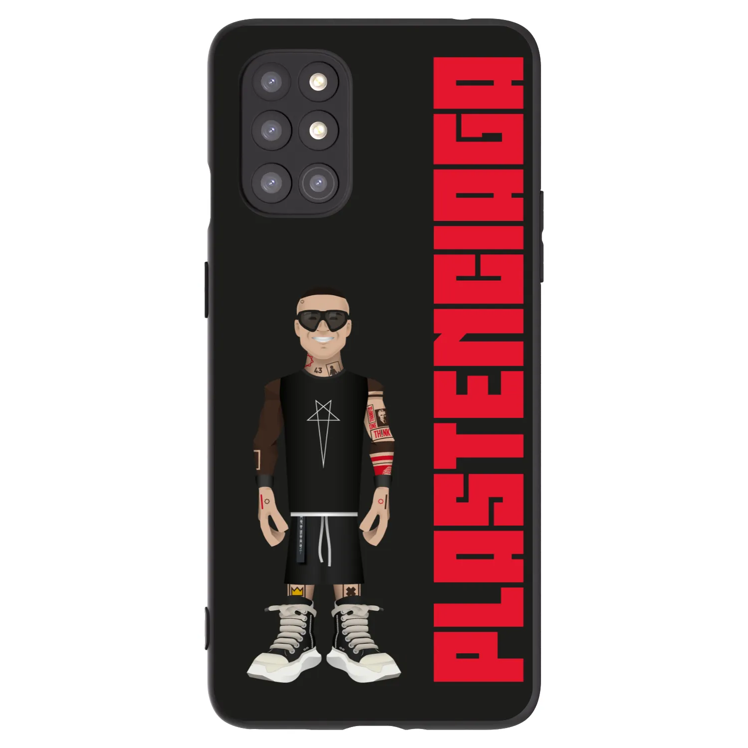 Picasee silikonski črni ovitek za OnePlus 8T - Tomáš Rajchl
