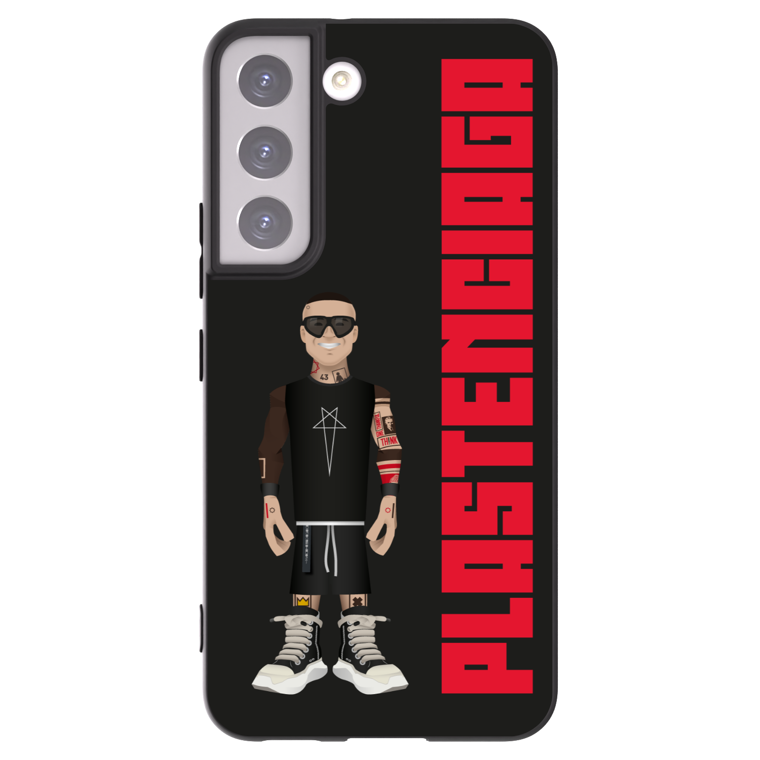 Picasee silikonski črni ovitek za Samsung Galaxy S22 5G - Tomáš Rajchl