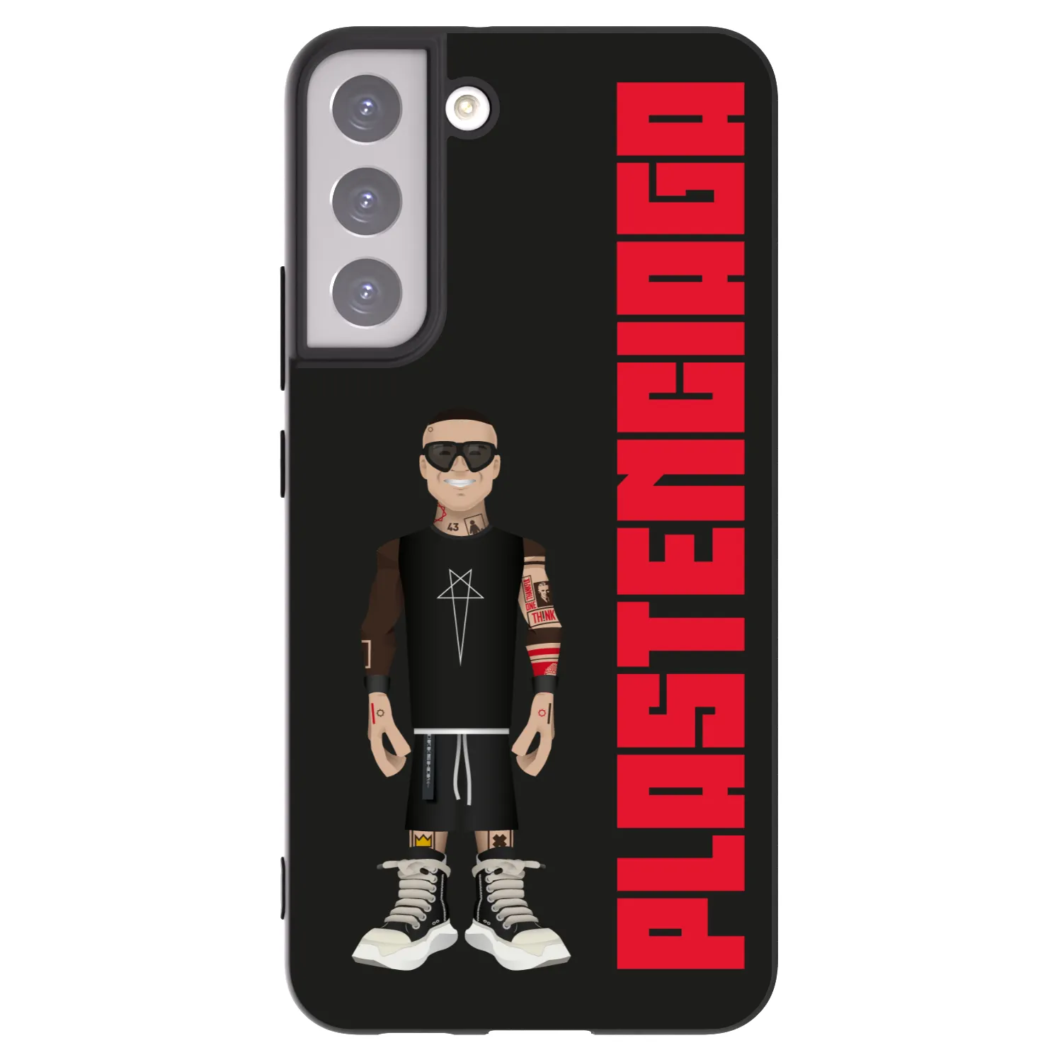 Picasee silikonski črni ovitek za Samsung Galaxy S22+ 5G - Tomáš Rajchl