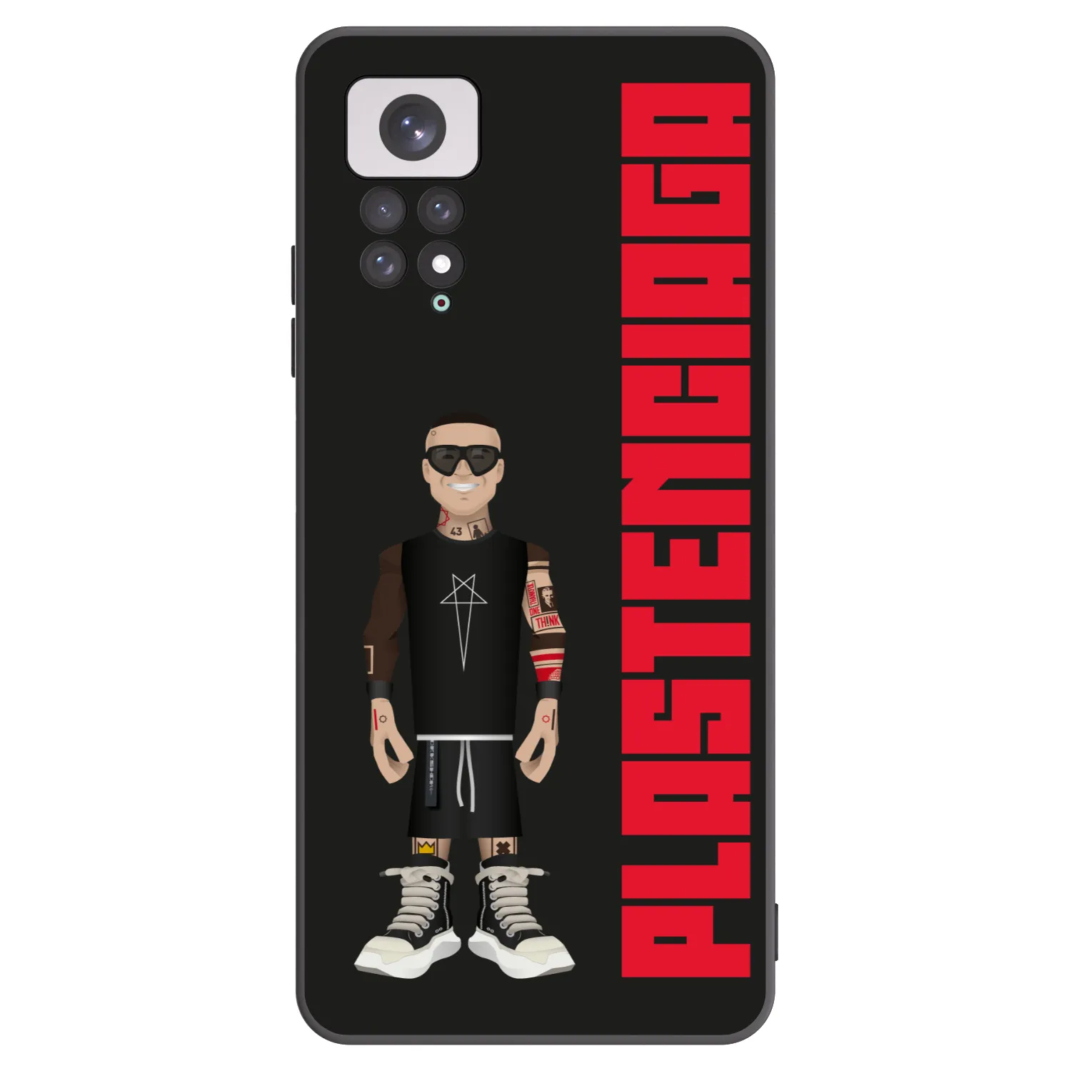Picasee silikonski črni ovitek za Xiaomi Redmi Note 11 - Tomáš Rajchl