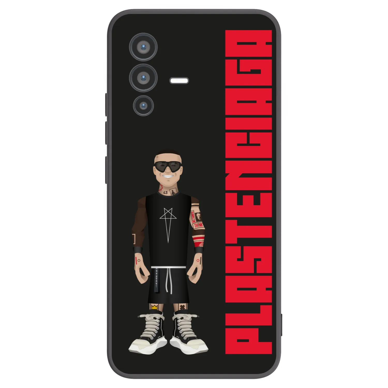 Picasee silikonski črni ovitek za Vivo V23 5G - Tomáš Rajchl