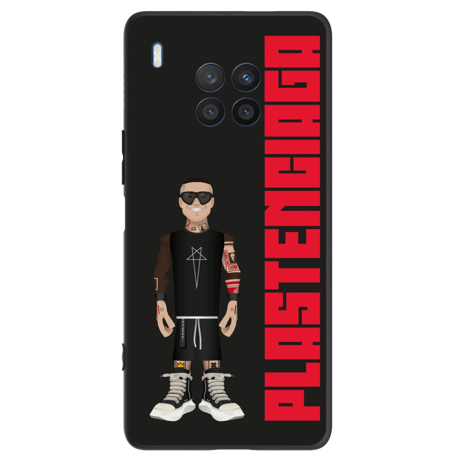 Picasee silikonski črni ovitek za Honor 50 Lite - Tomáš Rajchl