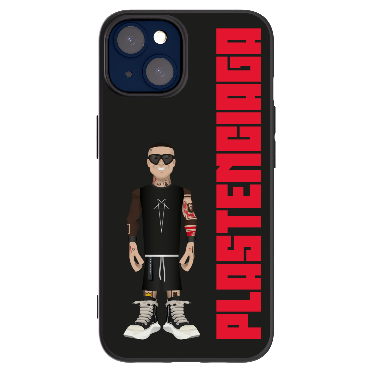 Picasee silikonski črni ovitek za Apple iPhone 14 - Tomáš Rajchl
