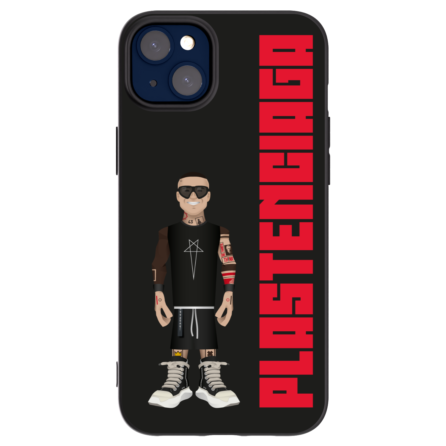 Picasee silikonski črni ovitek za Apple iPhone 14 Plus - Tomáš Rajchl
