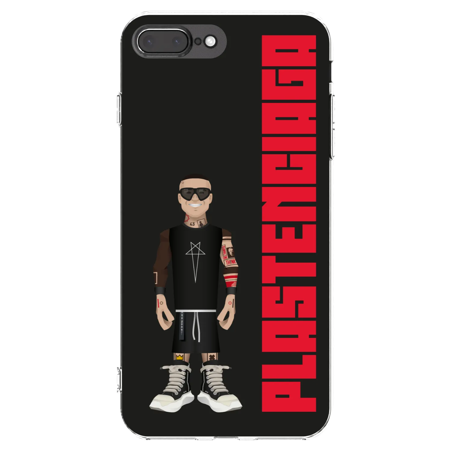 Picasee silikonski prozorni ovitek za Apple iPhone 8 Plus - Tomáš Rajchl