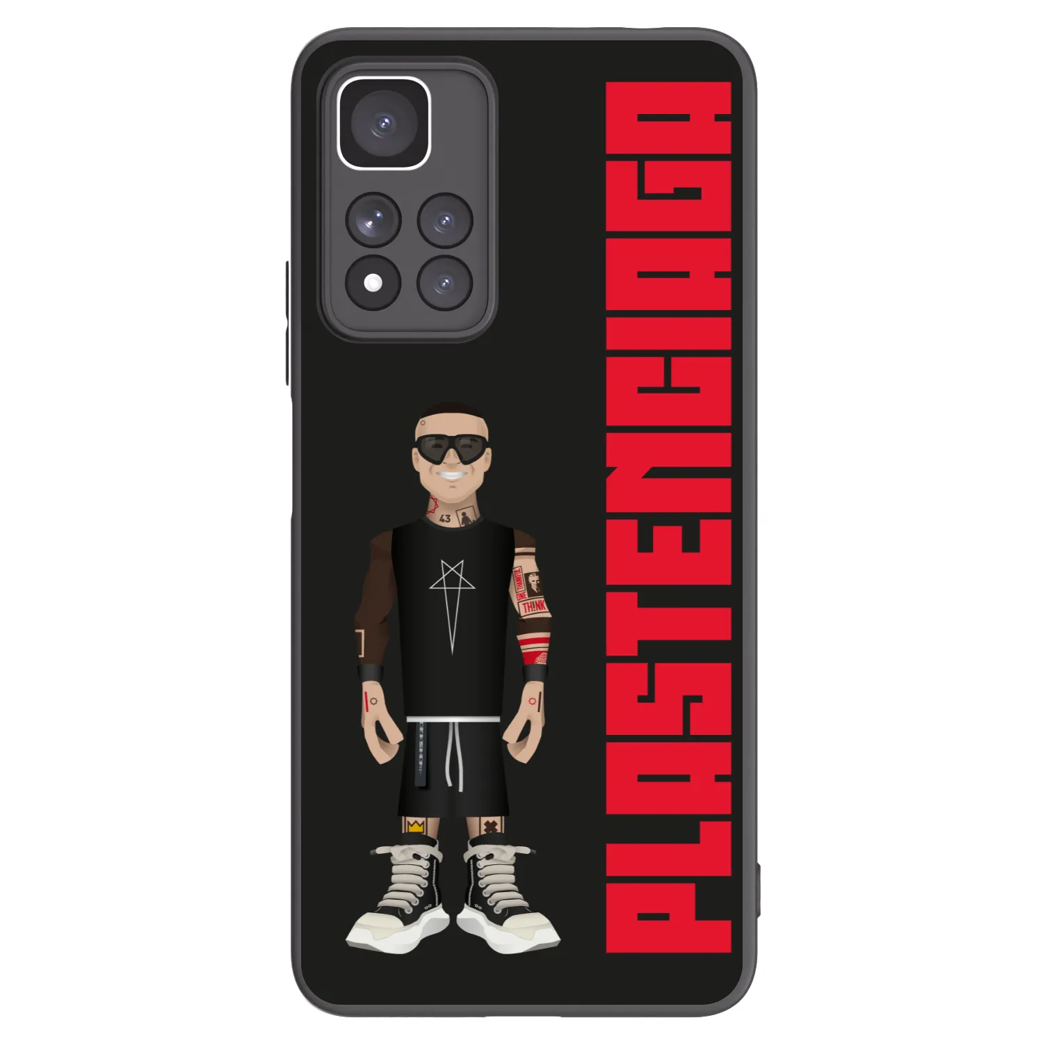 Picasee silikonski črni ovitek za Xiaomi Redmi Note 11 Pro+ 5G - Tomáš Rajchl