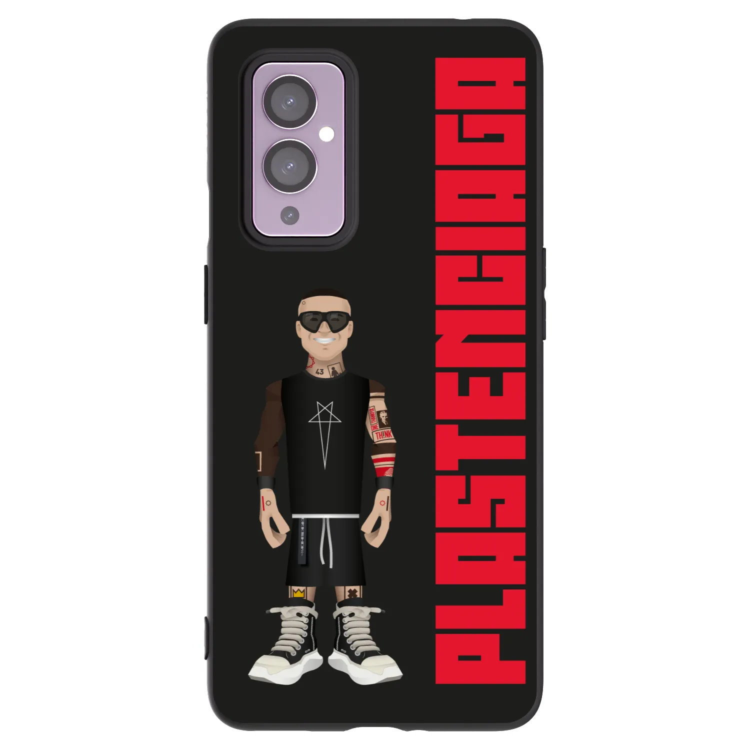Picasee silikonski črni ovitek za OnePlus 9 - Tomáš Rajchl