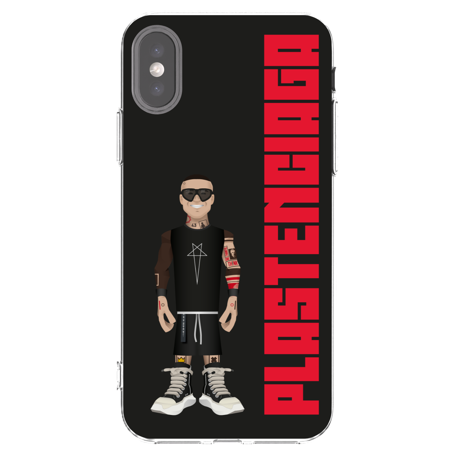 Picasee silikonski prozorni ovitek za Apple iPhone X/XS - Tomáš Rajchl