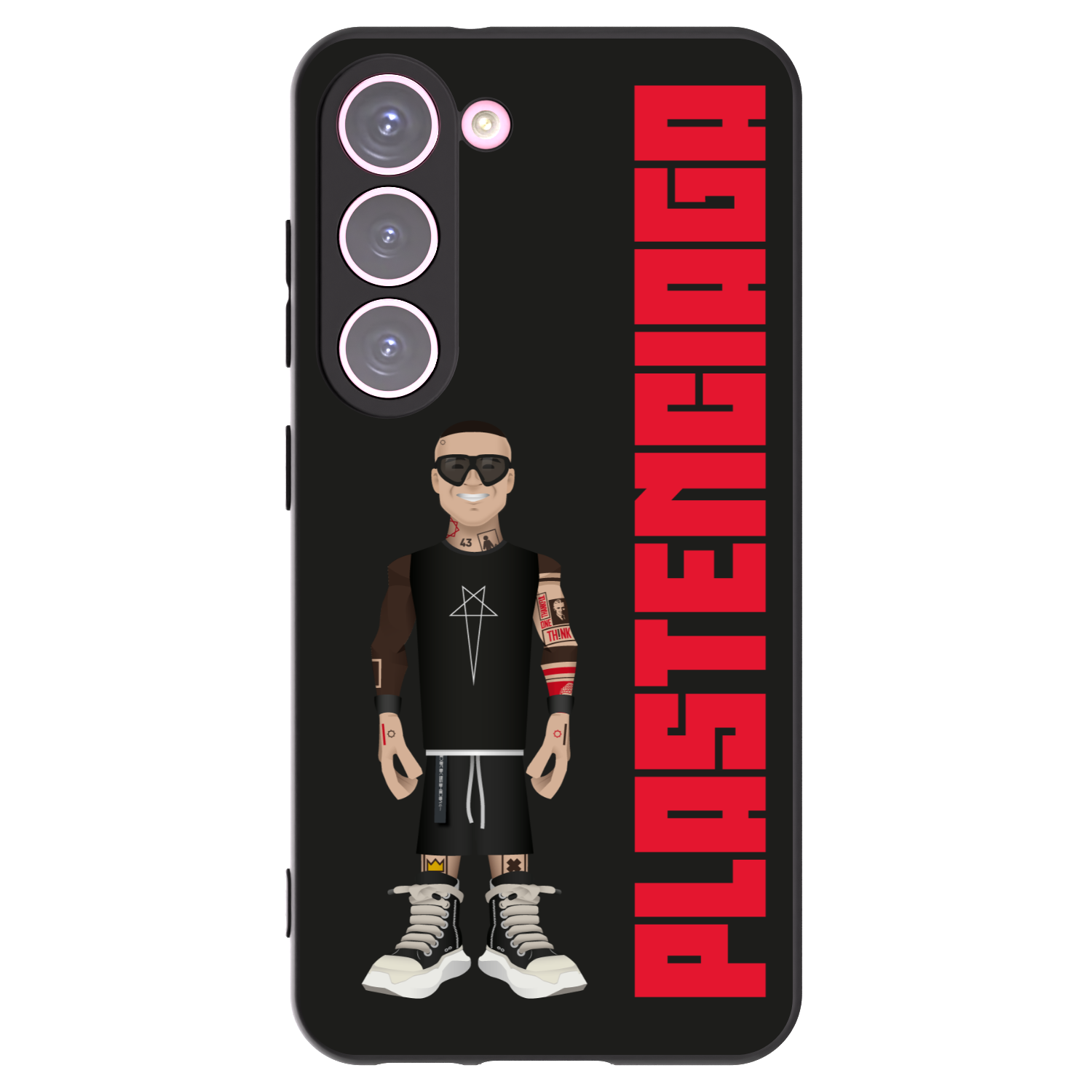 Picasee silikonski črni ovitek za Samsung Galaxy S23 5G - Tomáš Rajchl