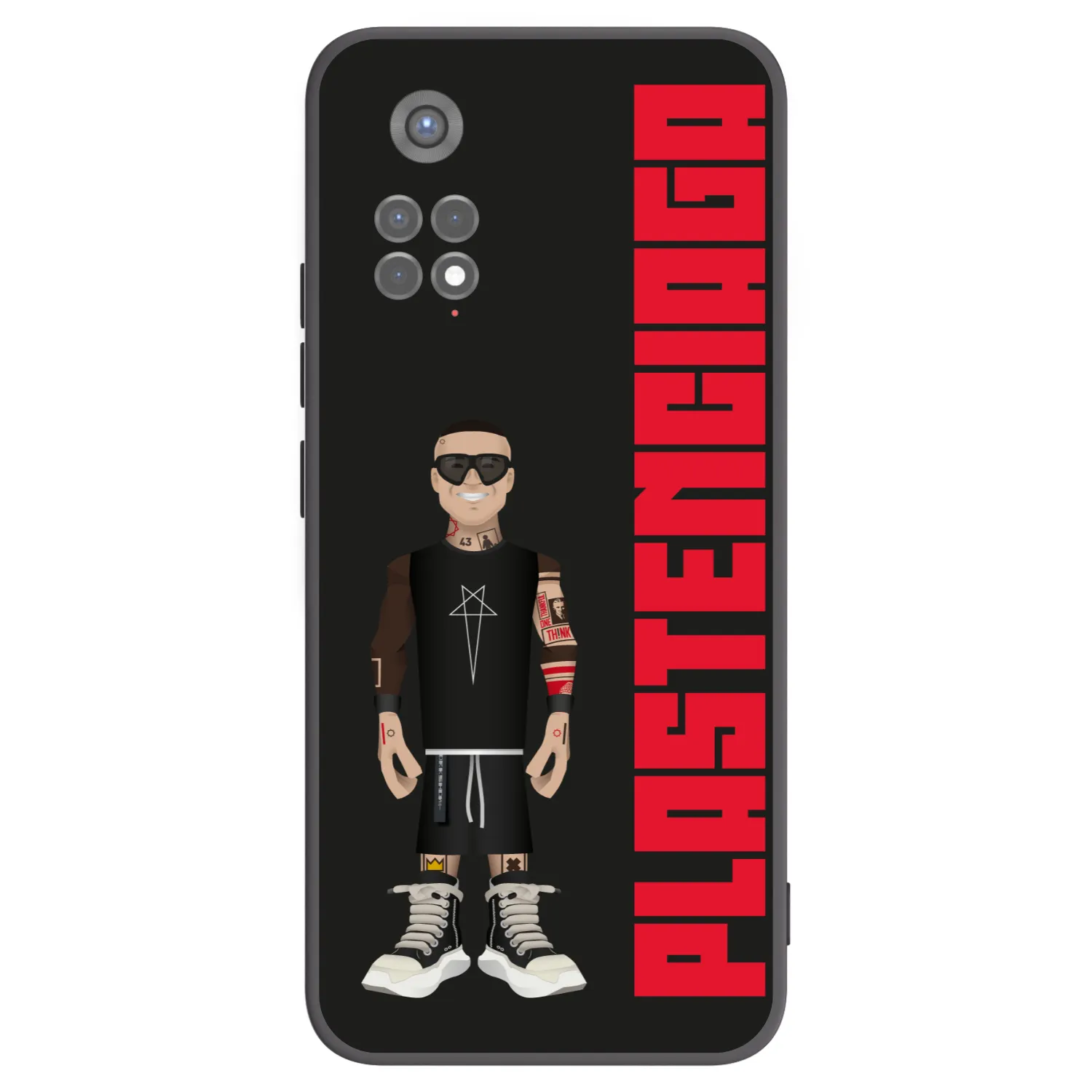 Picasee silikonski črni ovitek za Xiaomi Redmi Note 11S 5G - Tomáš Rajchl