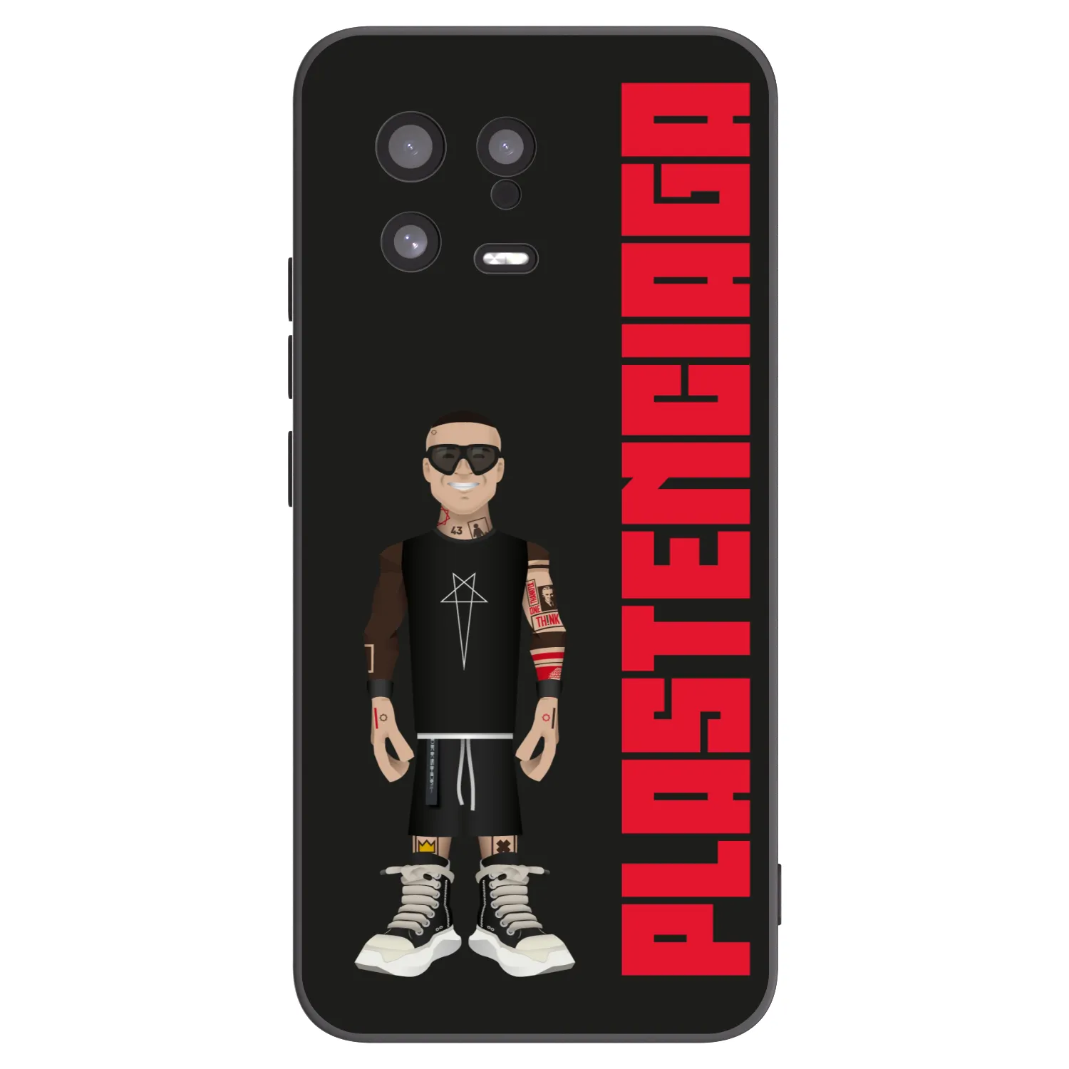Picasee silikonski črni ovitek za Xiaomi 13 - Tomáš Rajchl