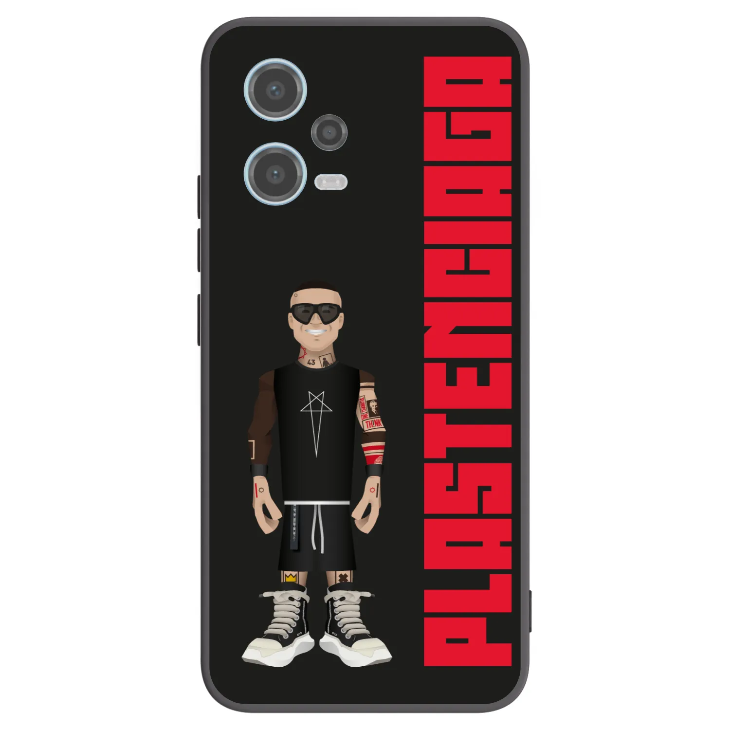 Picasee silikonski črni ovitek za Xiaomi Redmi Note 12 5G - Tomáš Rajchl