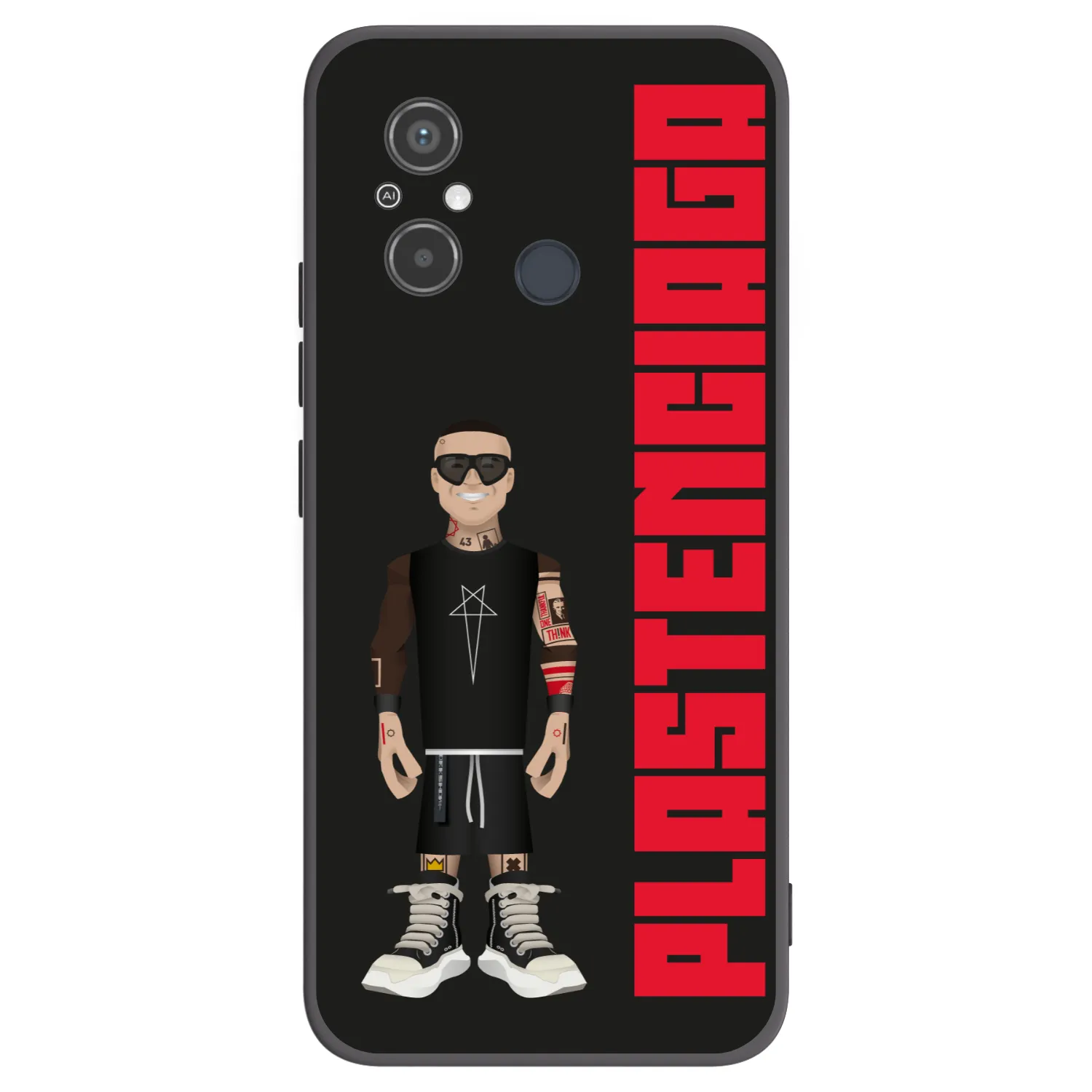 Picasee silikonski črni ovitek za Xiaomi Redmi 12C - Tomáš Rajchl