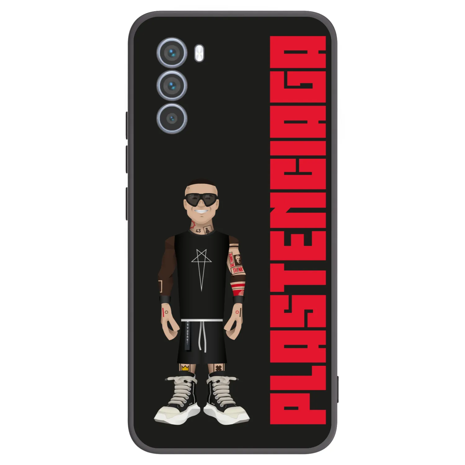 Picasee silikonski črni ovitek za Motorola Moto G62 - Tomáš Rajchl