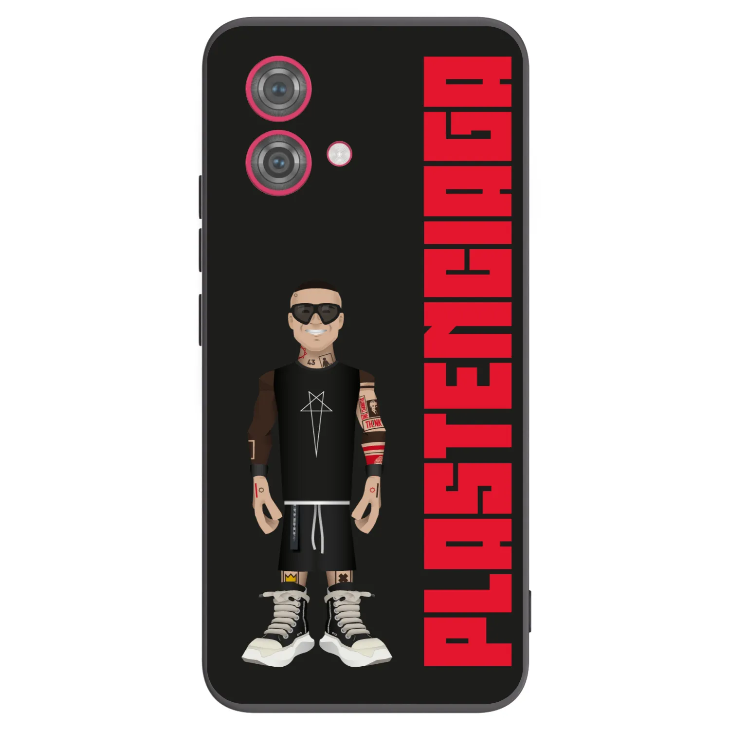 Picasee silikonski črni ovitek za Motorola Moto G84 5G - Tomáš Rajchl