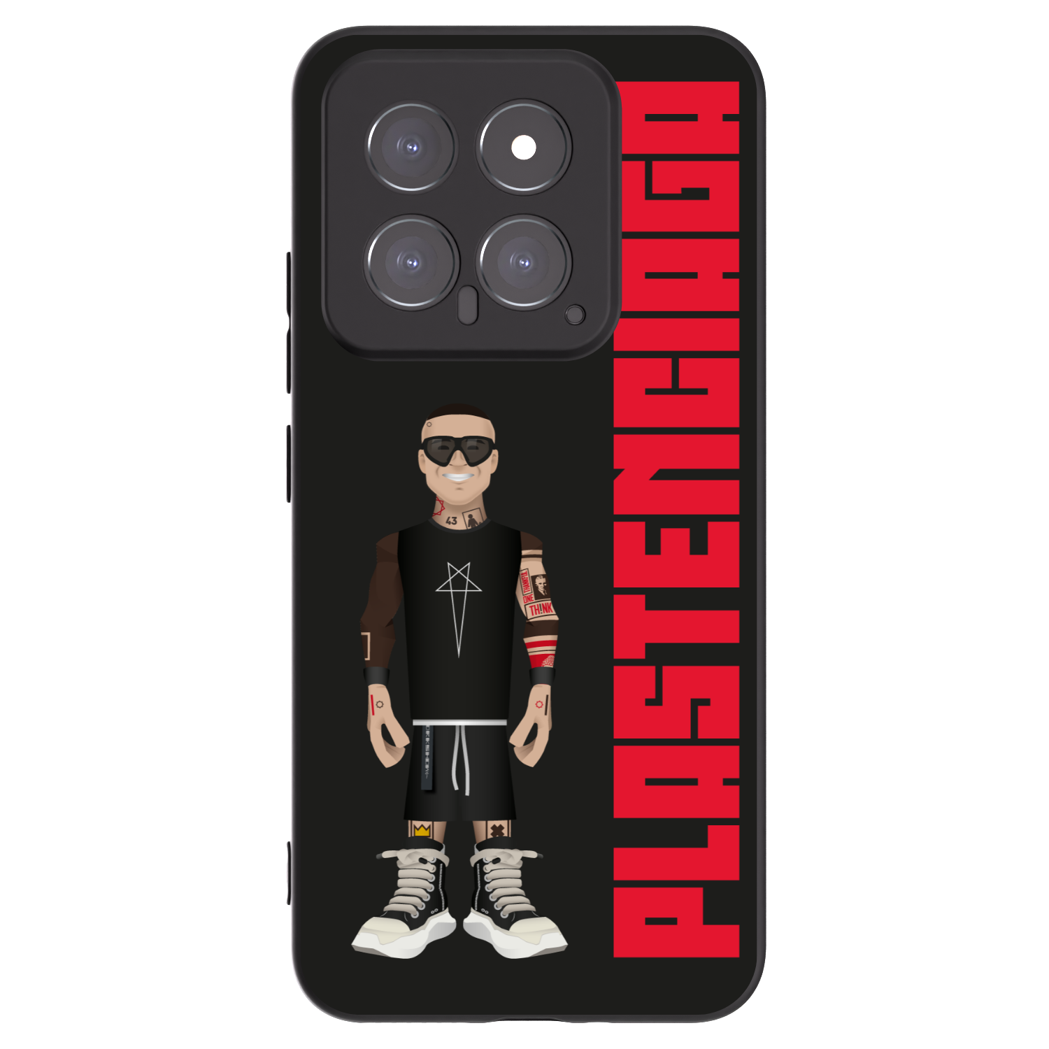 Picasee silikonski črni ovitek za Xiaomi 14 - Tomáš Rajchl