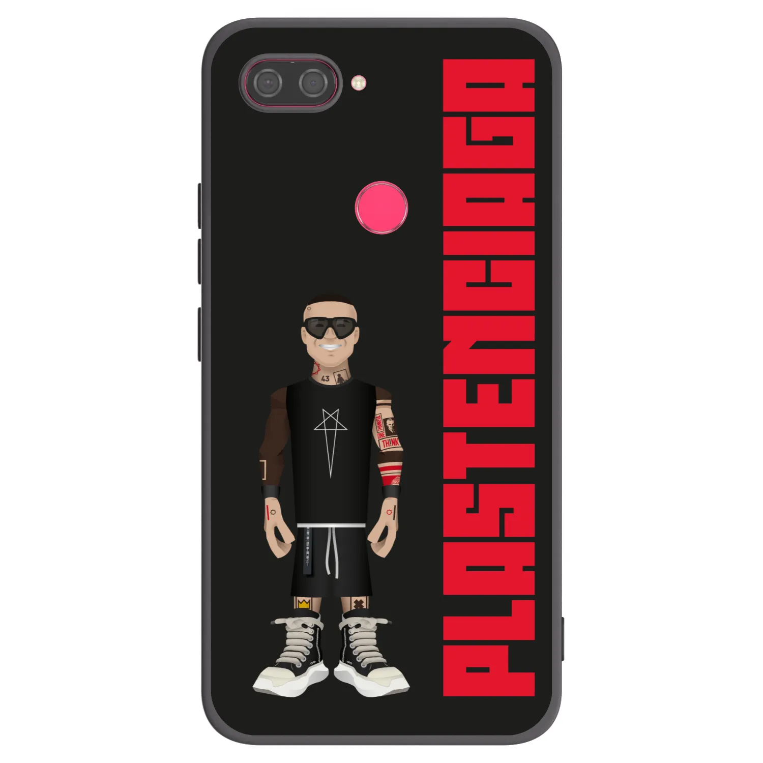 Picasee silikonski črni ovitek za Xiaomi Mi 8 Lite - Tomáš Rajchl