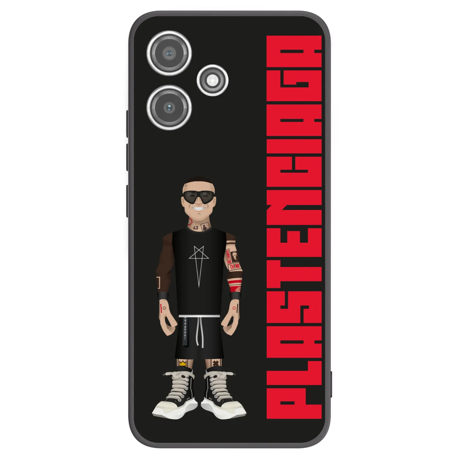 Picasee silikonski črni ovitek za Xiaomi Redmi 12 5G - Tomáš Rajchl