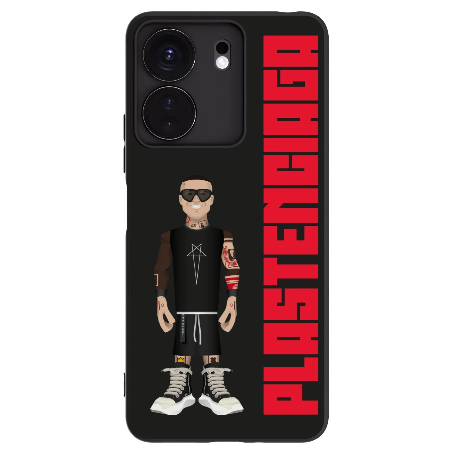 Picasee silikonski črni ovitek za Xiaomi Redmi 13C 4G - Tomáš Rajchl