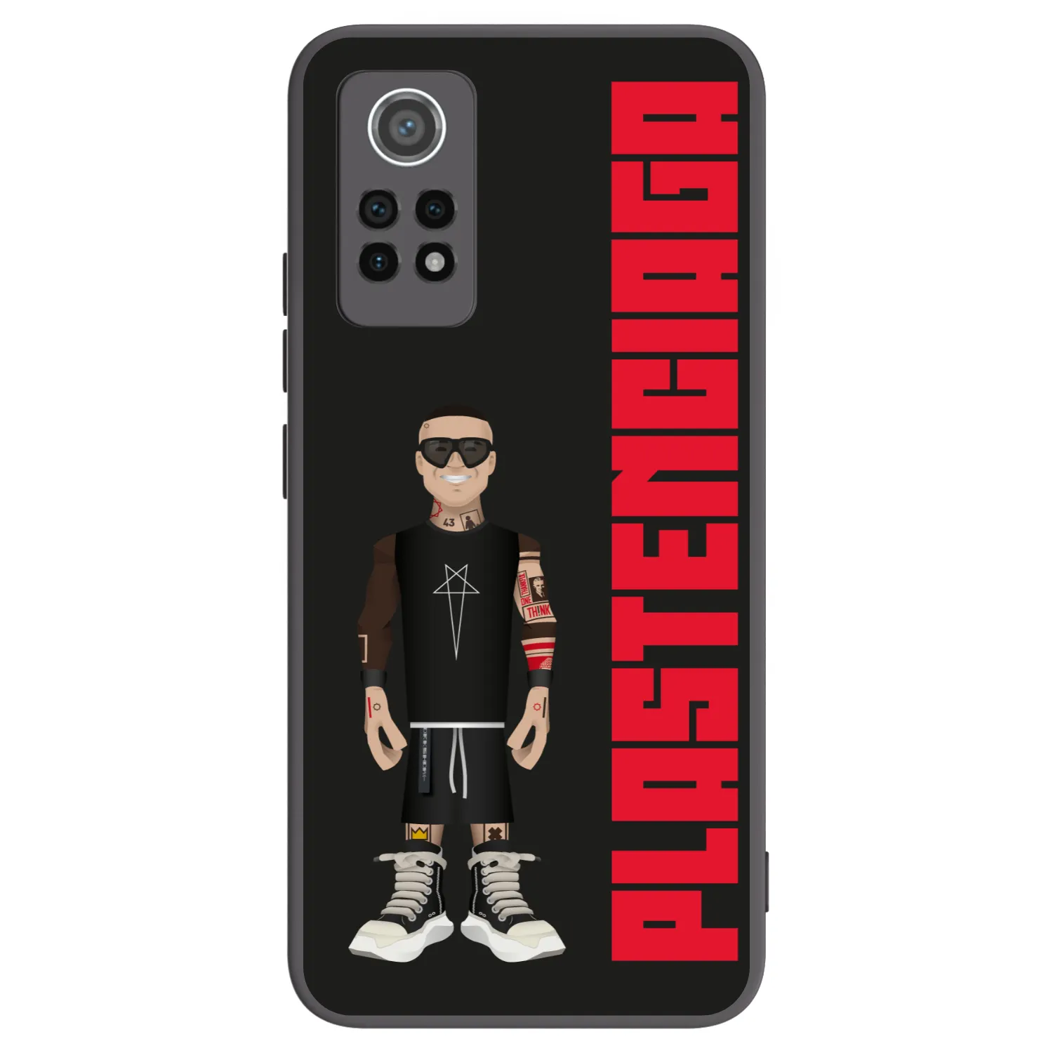 Picasee silikonski črni ovitek za Xiaomi Redmi Note 12 Pro 4G - Tomáš Rajchl