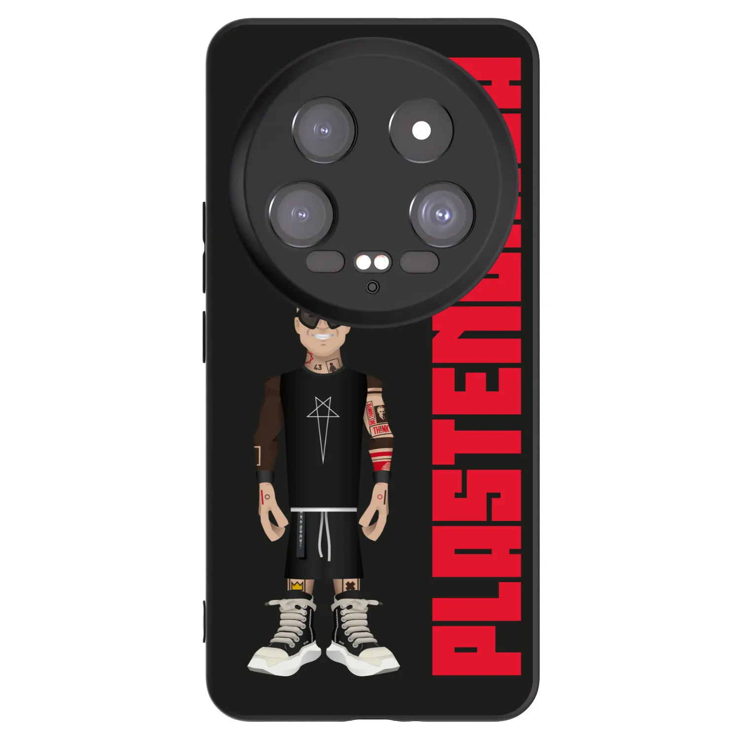Picasee silikonski črni ovitek za Xiaomi 14 Ultra - Tomáš Rajchl