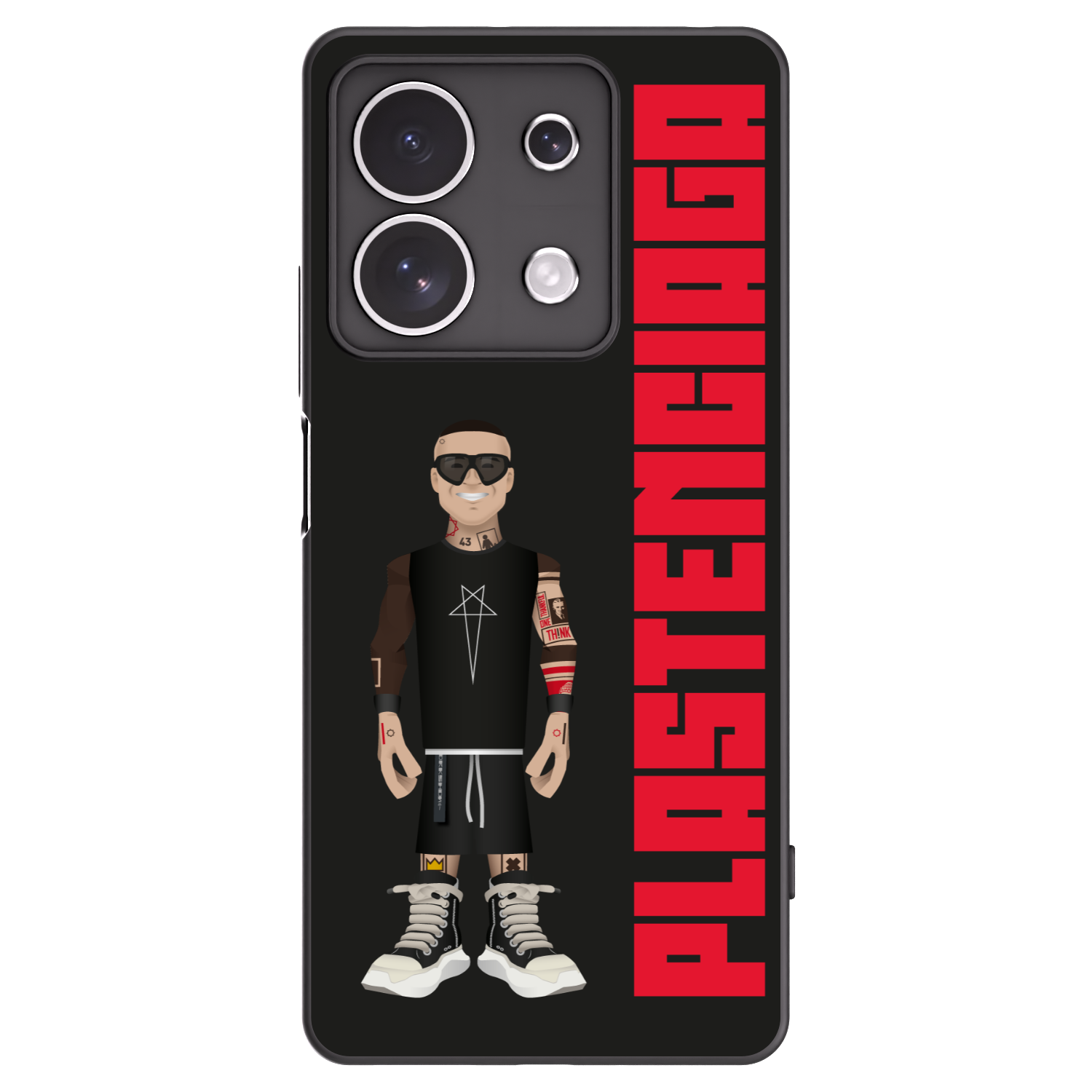 Picasee silikonski črni ovitek za Xiaomi Redmi Note 13 4G - Tomáš Rajchl