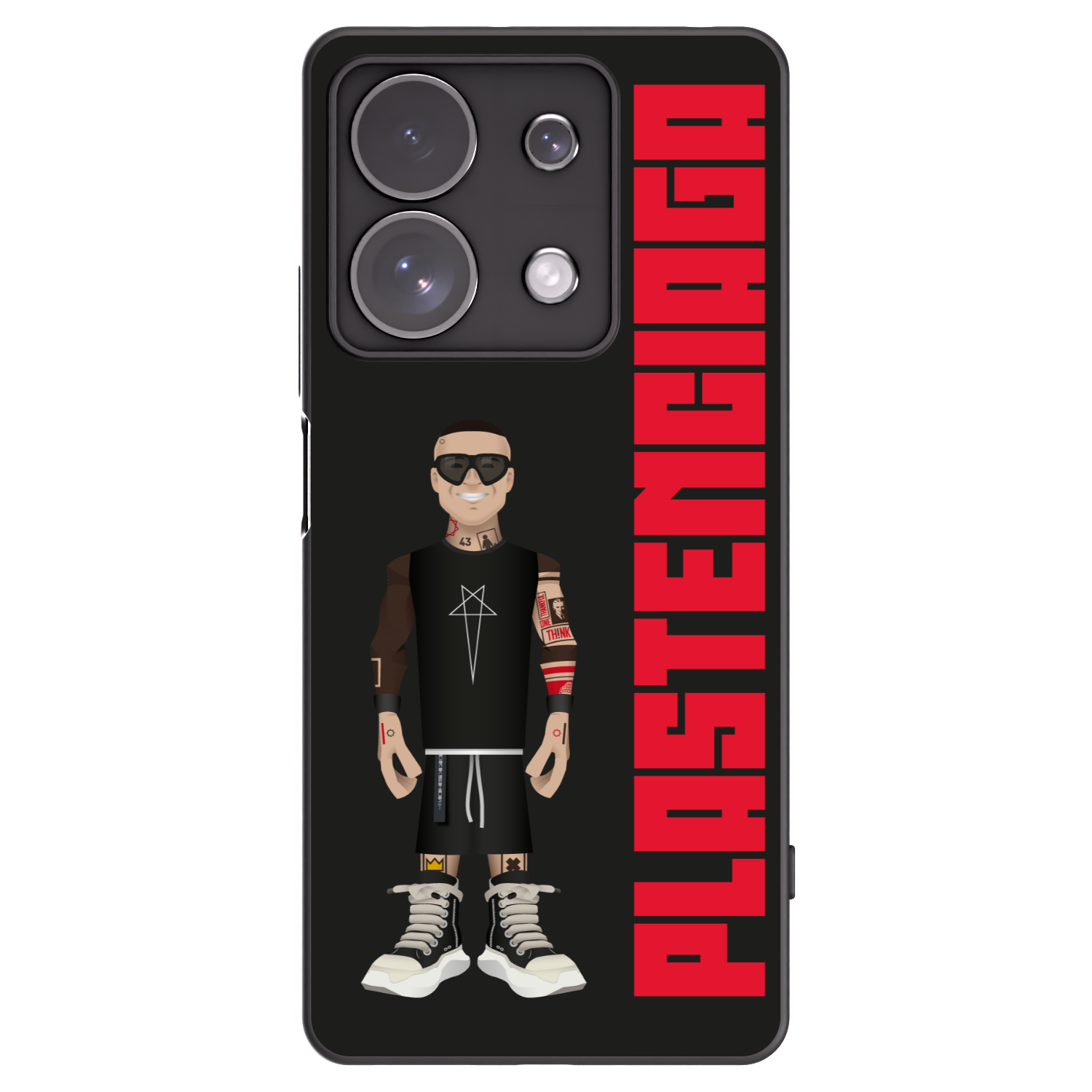 Picasee silikonski črni ovitek za Xiaomi Redmi Note 13 Pro 4G - Tomáš Rajchl