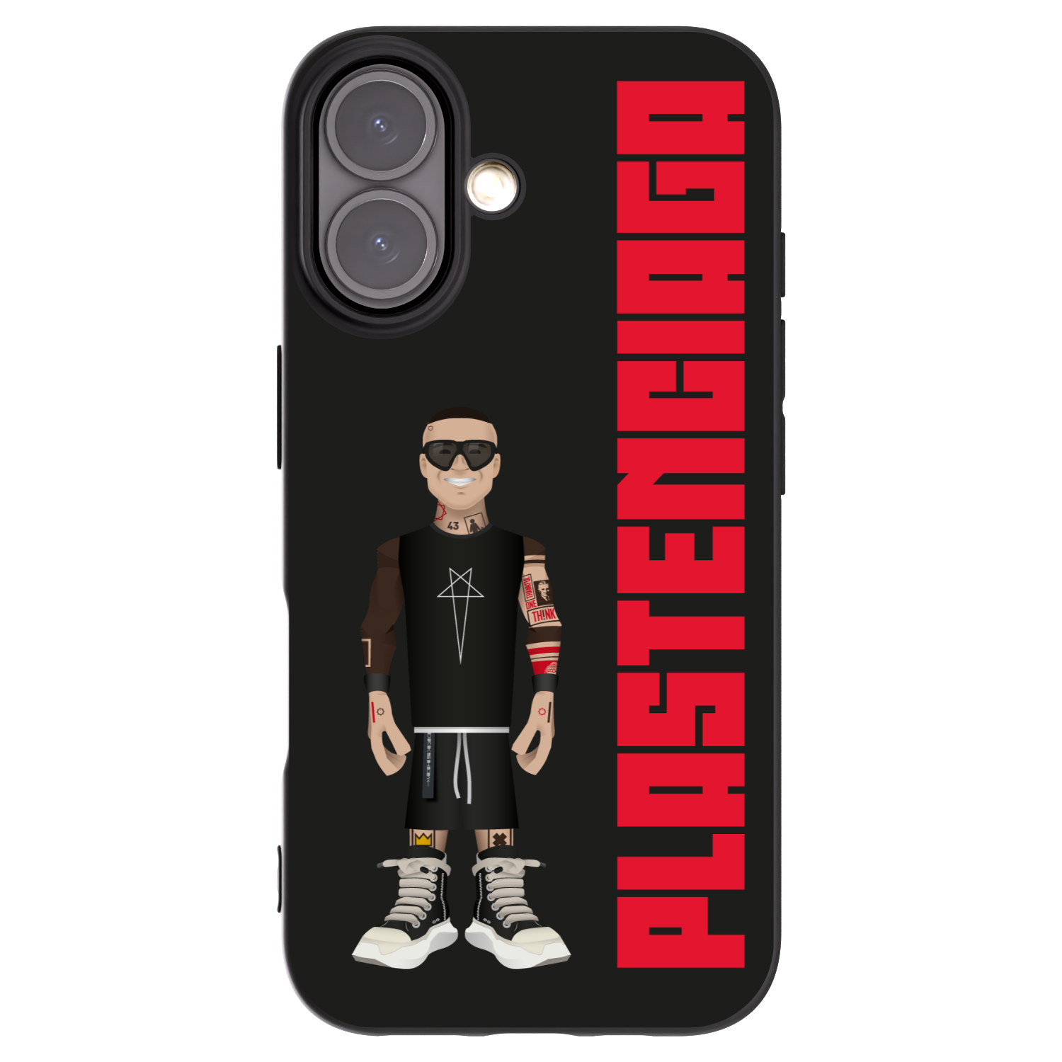 Picasee silikonski črni ovitek za Apple iPhone 16 - Tomáš Rajchl