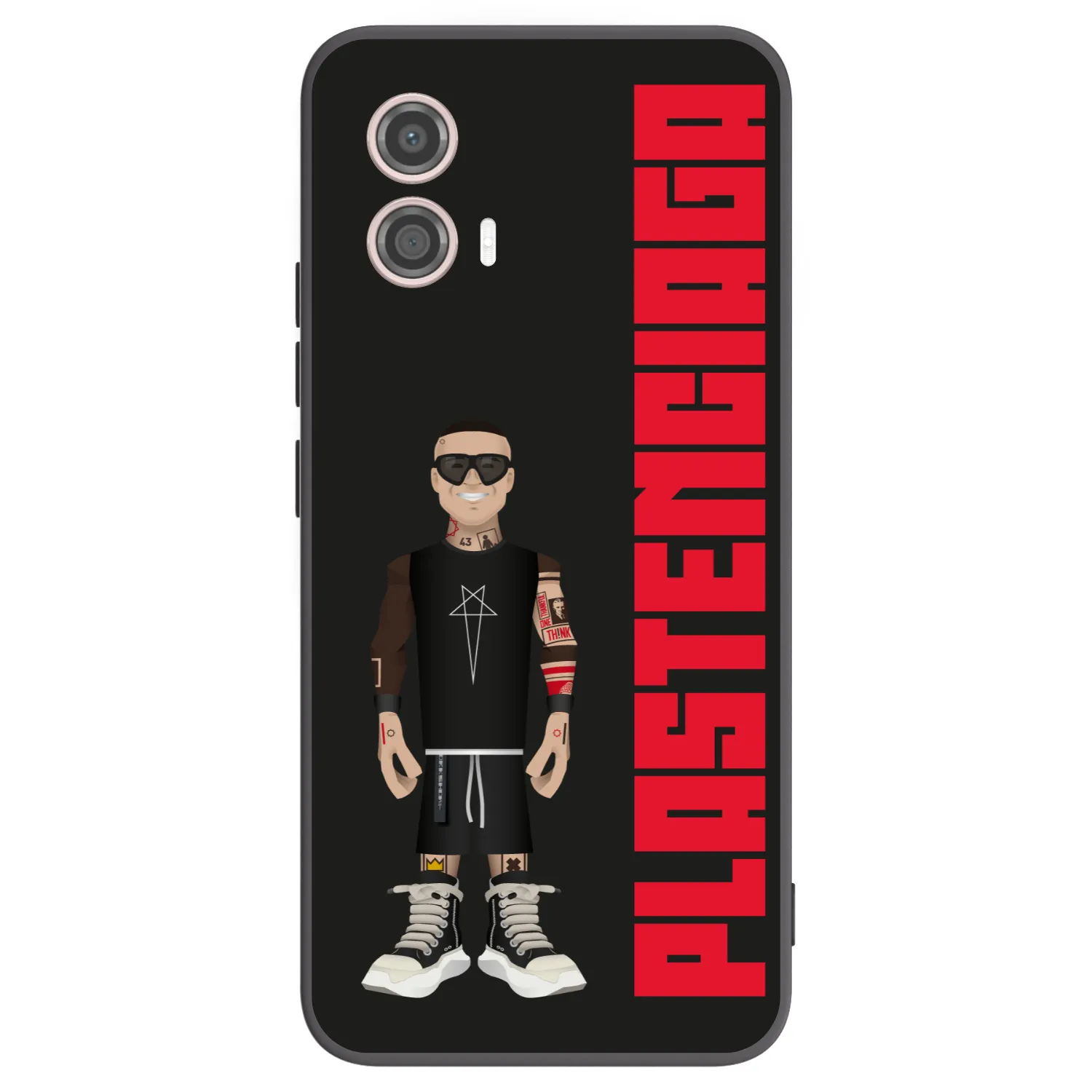 Picasee silikonski črni ovitek za Motorola Moto G53 5G - Tomáš Rajchl