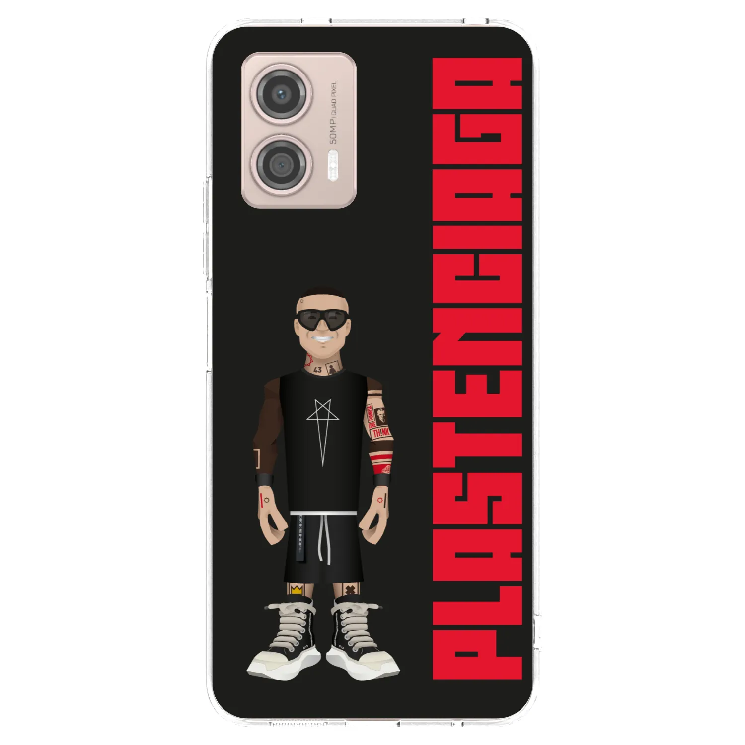 Picasee silikonski prozorni ovitek za Motorola Moto G53 5G - Tomáš Rajchl